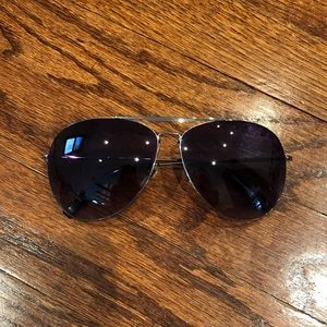 Alexander McQueen Unisex Aviator Sunglasses